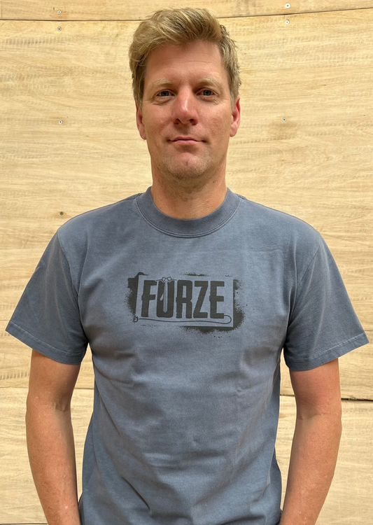 Furze Logo T-shirt - Blue